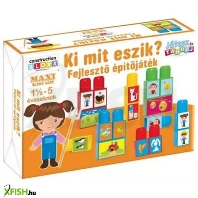 maxi blocks - ki mit eszik? építőkockák