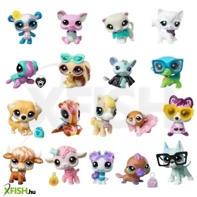 Littlest Pet Shop: Játékfigura - 1 db, 5. széria, többféle