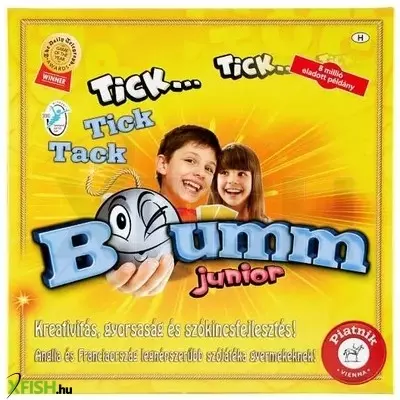 Tick Tack Bumm Junior társasjáték - új kiadás