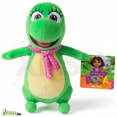 Dóra a felfedező: Isa a leguán plüss - 20 cm