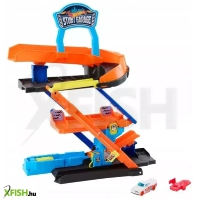 hot wheels: kaszkadőr garázs játékszett