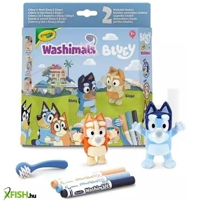Crayola Washimals: Bluey - 2 db-os készlet
