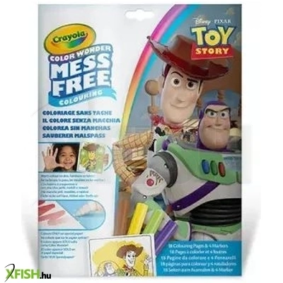 Crayola Color Wonder: Maszatmentes kifestő készlet - Toy Story 5
