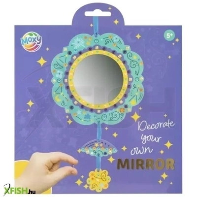 Grafix: Moxy tükör dekoráló készlet - lila