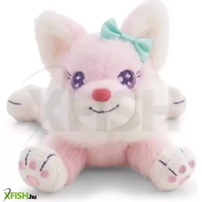 Nici: Róka plüssfigura - 18 cm, fekvő