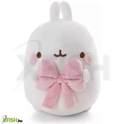 nici: molang, a nyuszi masnival plüssfigura - 48 cm