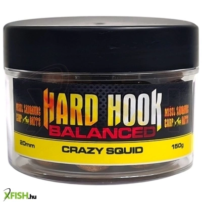 Zadravec Hard Hook Balanced Csalizó Bojli Tintahal 24mm 150g
