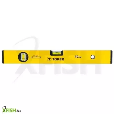 Neotools vízmérték, 40cm, 2 libella, aluminium, ±1mm/m