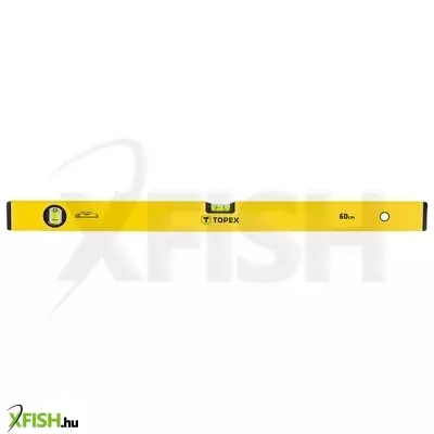 Neotools vízmérték, 60cm, 2 libella, aluminium, ±1mm/m