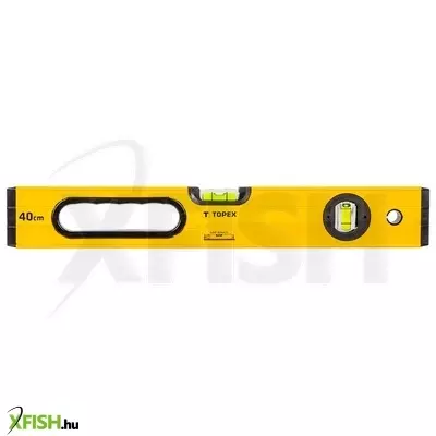 Neotools vízmérték, 40cm, 2 libella, 1 markolat, aluminium, ±0,5mm/m