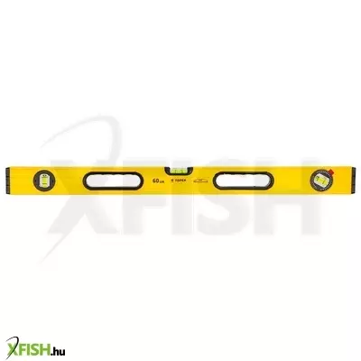 Neotools vízmérték, 60cm, 3 libella, 2 markolat, aluminium, ±0,5mm/m