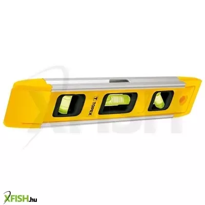 Neotools torpedó vízmérték, alumínium, 230mm, 3 libella, mágneses