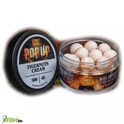 Zadravec Secret Of Magic Pop Up Csali Tigernuts Cream Tigrismogyoró Krém 16 mm 40 g