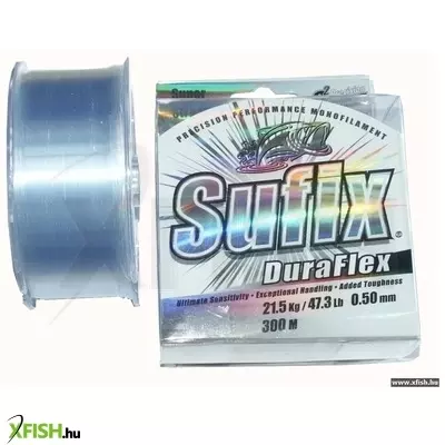 Sufix Duraflex Monofil Zsinór (300M/0.30Mm) - Aqua Blue