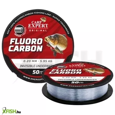Carp Expert Fluorocarbon Előke Zsinór 0,35 50M 15,53 Transparent