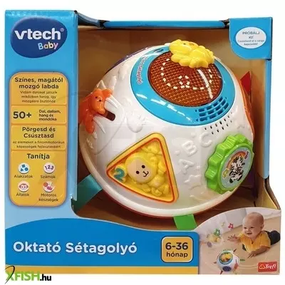 V-tech oktató sétagolyó bébijáték