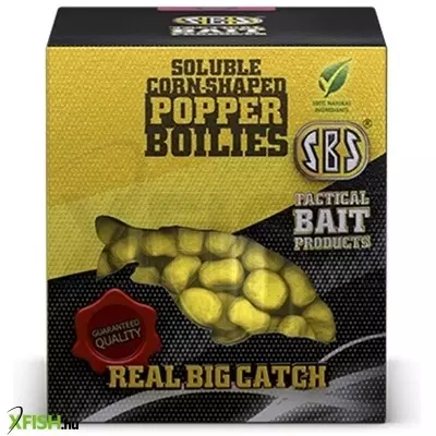 Sbs Baits Soluble Corn Shaped Popper Method Csali Lemon Orange Citrom Narancs 8x10mm 20g