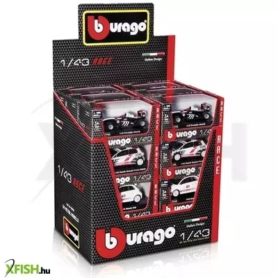 Bburago versenyautó 143 - többféle