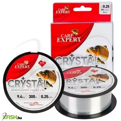 carp expert crystal monofil pontyozó zsinór 0,25mm 300m 9,4kg
