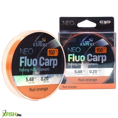 Carp Expert Neo Fluo Carp Orange Monofil Zsinór 150m 0.25mm 8.91Kg