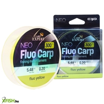 Carp Expert Neo Fluo Carp Yellow Monofil Zsinór 300m 0.20mm 5.48Kg