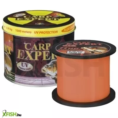 carp expert pontyozó zsinór uv fluo narancs 0,35mm 1000m fé