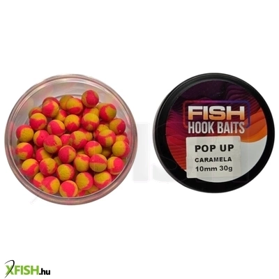 Fish Hook Baits Pop Up Lebegő Method Csali Karamella 10mm 30g