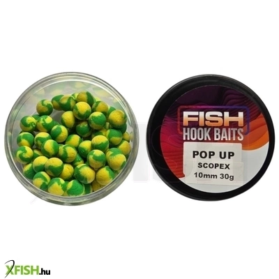 Fish Hook Baits Pop Up Lebegő Method Csali Tejes Édes Krém 10mm 30g