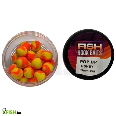 Fish Hook Baits Pop Up Lebegő Bojli Méz 15mm 30g