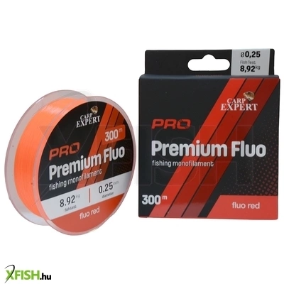 Carp Expert Propremium Fluo Red Monofil Zsinór 300m 0.40mm 23.12Kg