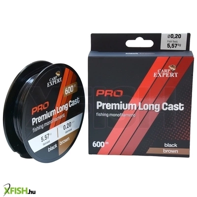Carp Expert Propremium Long Cast Szürke Monofil Zsinór 600m 0.40mm 23.44Kg