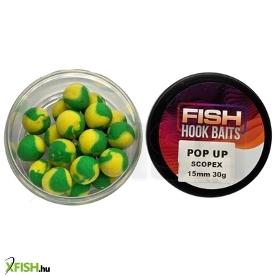 Fish Hook Baits Pop Up Lebegő Bojli Tejes Édes Krém 15mm 30g