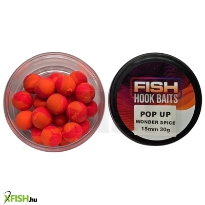 Fish Hook Baits Pop Up Lebegő Bojli Különleges Fűszer 15mm 30g