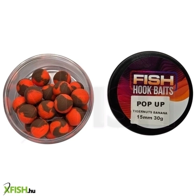 Fish Hook Baits Pop Up Lebegő Bojli Tigrismogyoró Banán 15mm 30g