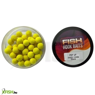 Zadravec Fish Hook Baits Pop Up Lebegő Method Csali Corn Édes Kukorica Sárga 10mm 20g