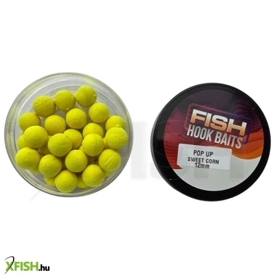 Zadravec Fish Hook Baits Pop Up Lebegő Method Csali Corn Édes Kukorica Fluo Sárga 12mm 20g