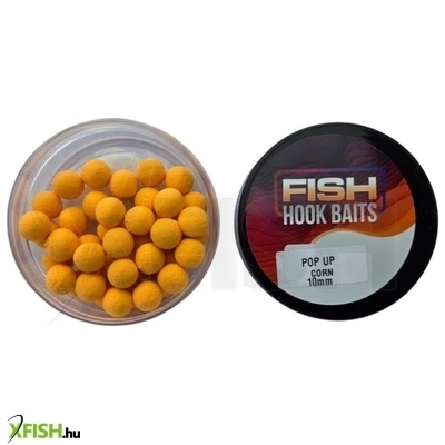 Zadravec Fish Hook Baits Pop Up Lebegő Method Csali Corn Kukorica Narancs 10mm 20g