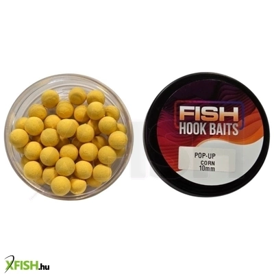 Zadravec Fish Hook Baits Pop Up Lebegő Method Csali Corn Kukorica Sárga 10mm 20g