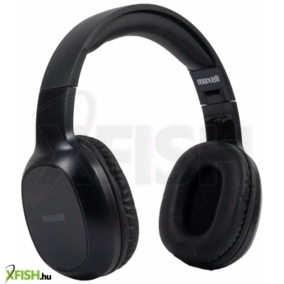 Maxell 304024.00.cn bass13 hd1 vezeték nélküli fejhallgató, bluetooth, összehajtható, 90db, akkumulátor, mikrofon