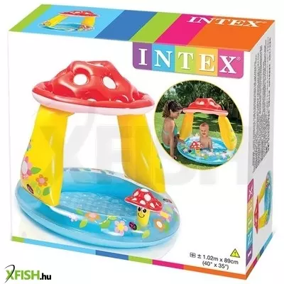 Intex gomba kupolás bébimedence - 102 X 89 cm