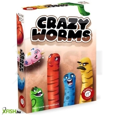Piatnik crazy worms társasjáték