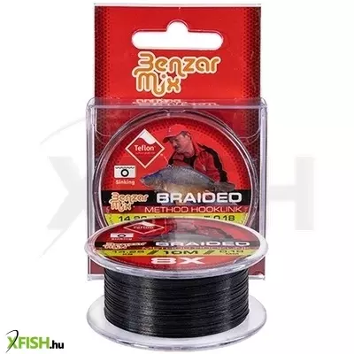 benzar braided method feeder fonott előke 0,2 10m 16,81kg black