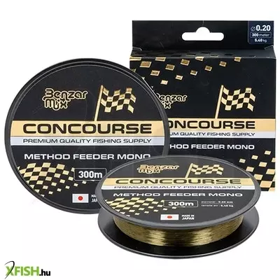 Benzár Mix Concourse Method Feeder Horgász Zsinór 300m 0.18mm 4.3Kg