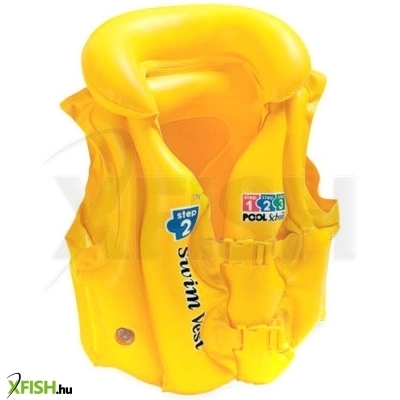 Intex: Pool School Deluxe úszómellény - 50 x 47 cm