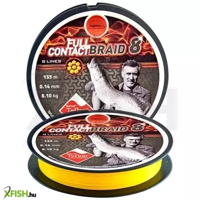 Zsinór Bokor Full Contact-8 Braid 0,14Mm 135M