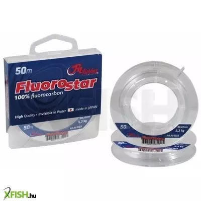 filfishing falcon fluorostar fluorocarbon előkezsinór 50m 0.20mm 4,1kg