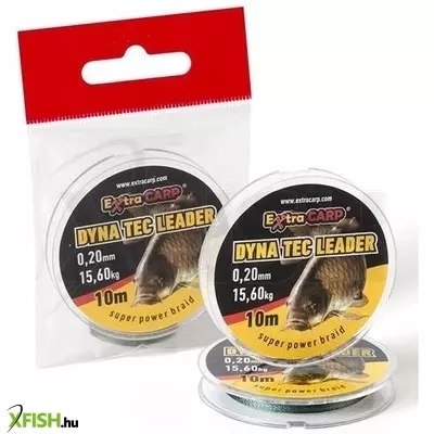 Extra Carp Dyna Tec Leader (0,30Mm) Fonott Előke 10M