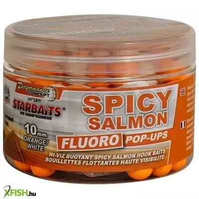 Starbaits Bojli Con Spicy Salmon Fluo Popup 10 Mm