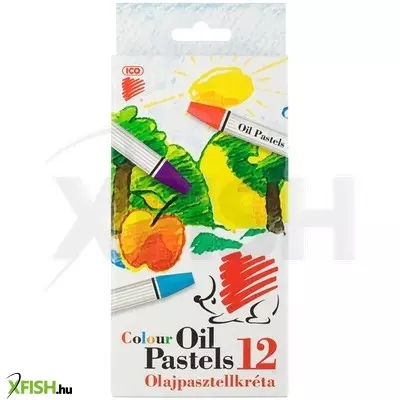 ICO Süni olajpasztell kréta készlet - 12 db-os