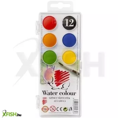 ico süni: vízfesték készlet - 12 db-os